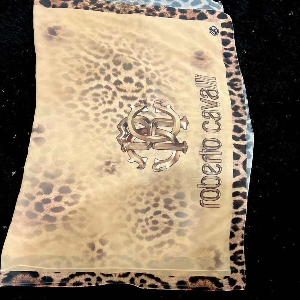 Roberto Cavalli scarf